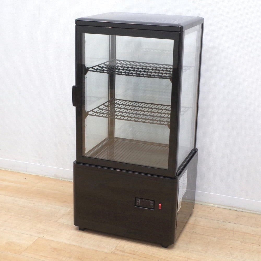 ②ヒジル4面ガラス冷蔵ショーケース 2020年 70L