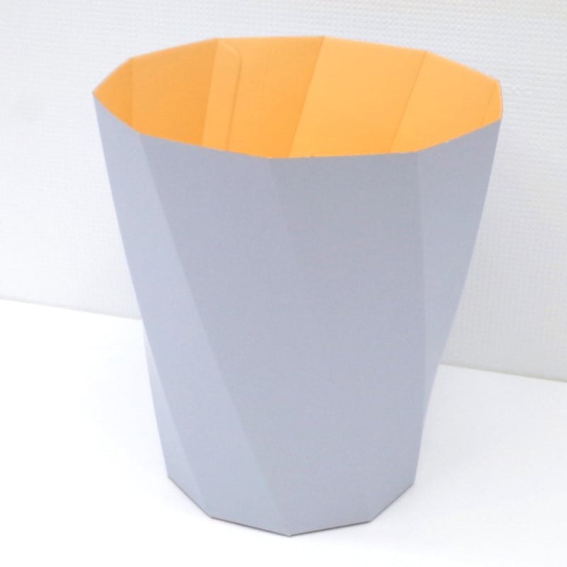 HAY ヘイ ゴミ箱 Paper Paper Bin ダストボックス リサイクル紙 FSC認証 グレー ごみ箱 おしゃれ インテリア雑貨 KK15968 中古オフィス