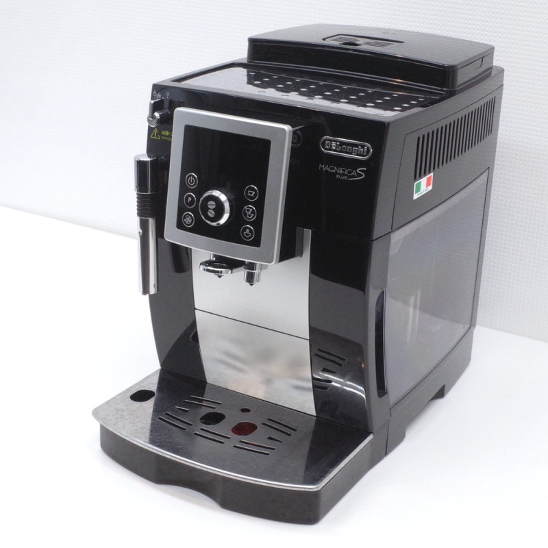 デロンギ マグニフィカS プラス ECAM23210B コンパクト全自動エスプレッソマシン コーヒーマシン イタリア KK15969 中古オフィス家電 配送サイズ120