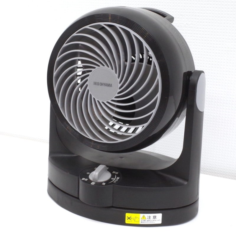 アイリスオーヤマ サーキュレーター PCF-HD15-B 2020年製 ブラック 扇風機 空気循環 換気 オールシーズン ファン EG16302 中古オフィス家電 配送サイズ100