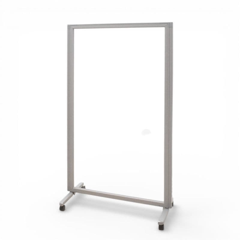 自立式ローパーテーション クリアパネル W900 キャスター付 アクリル KK16140 中古 配送サイズ300