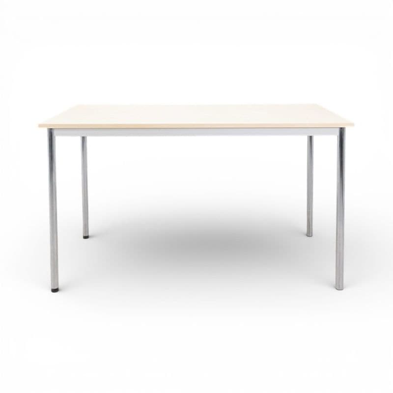 【中古】ウチダ 平机 ワークデスク ST 1000 ナチュラル W1200 D600 H700 作業テーブル 中古オフィス家具 EG17050