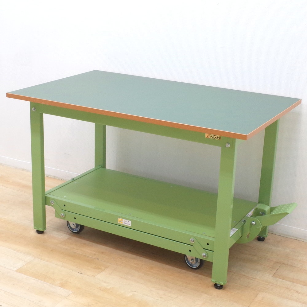 サカエ ck軽量作業台・折りたたみ式　耐荷重300k 棚板付 折りたたみ式軽量作業台 サカエ 折りたたみタイプ 【通販