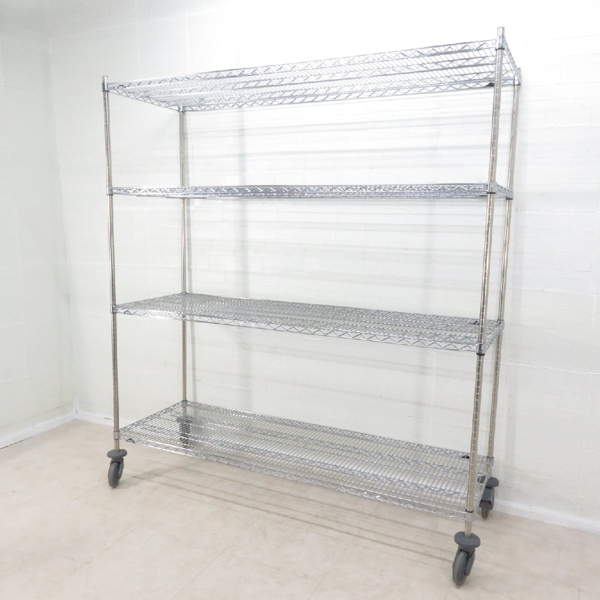 ERECTA エレクター スチールラック メタルラック 業務用 棚 1200×450 4