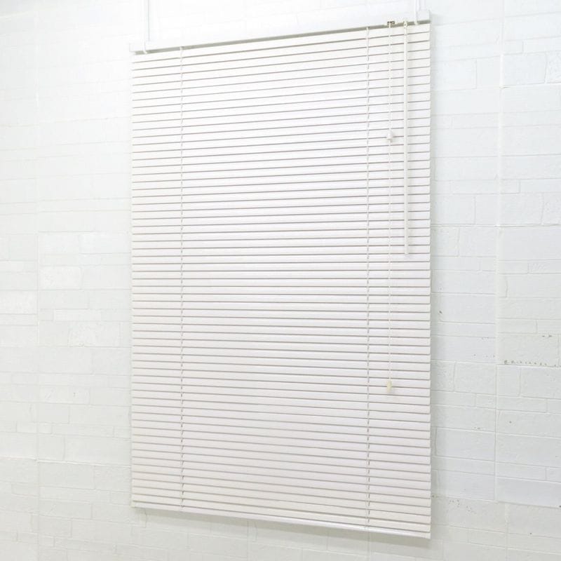 【SALE】ブラインド ホワイト W880 伸状態 H1370 金具欠品 YH16470 中古 配送サイズ120