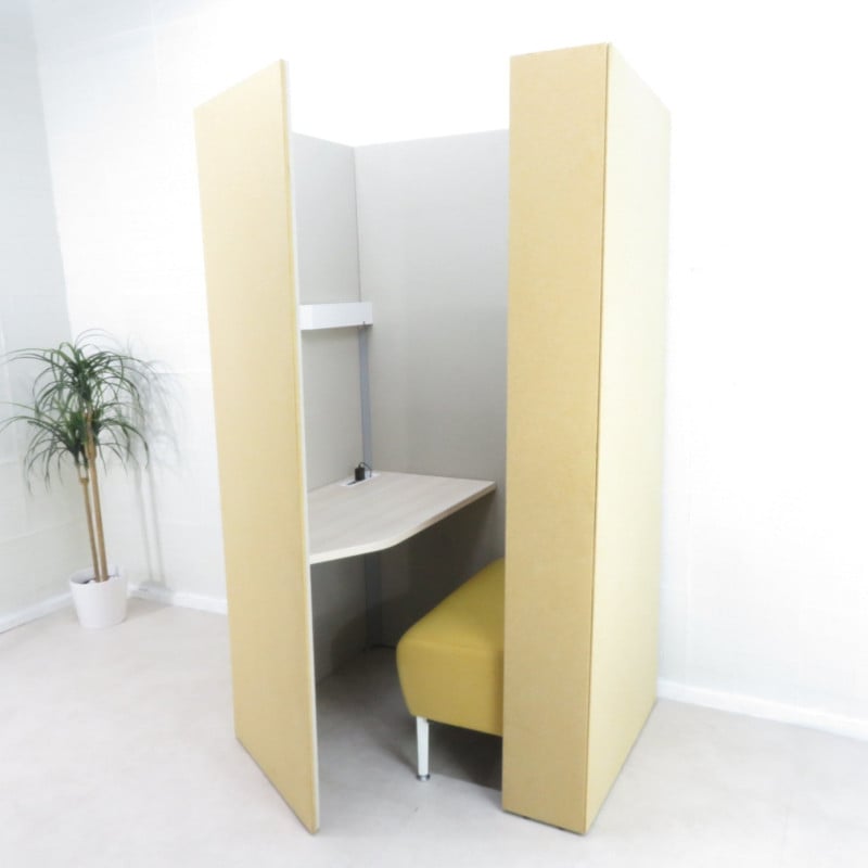 中古】 ドレープ ワークブース オカムラ/okamura 美品