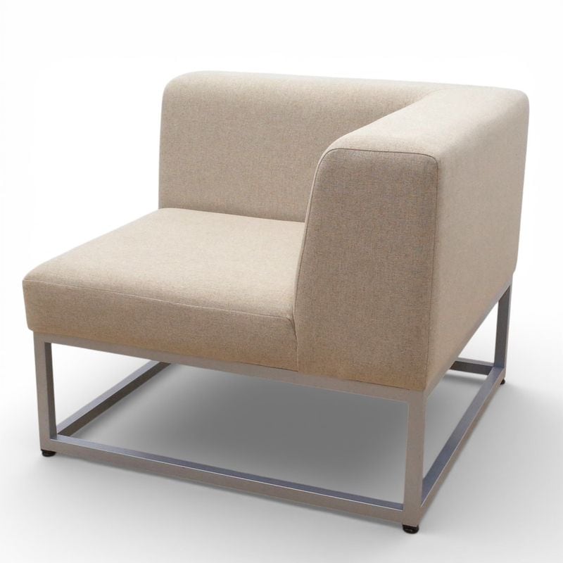 クオン カルト ソファ コーナータイプ ライトベージュ 幅770 ファブリック KK17415 中古 配送サイズ240