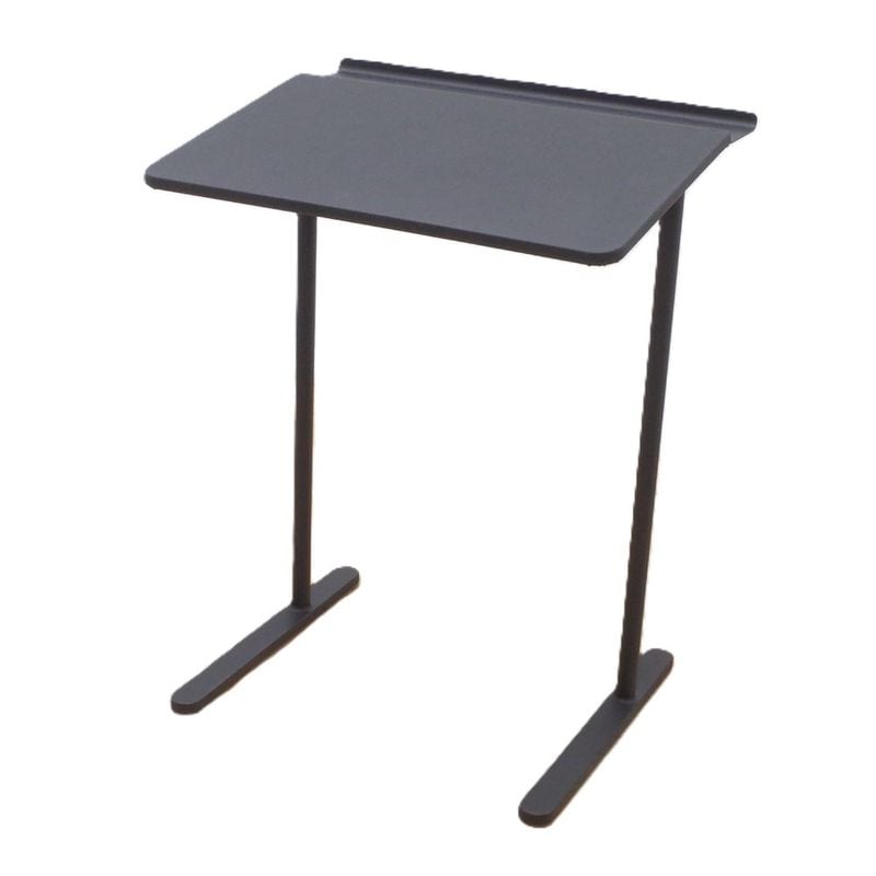 【SALE】【ラスト1特価！】コクヨ ペルソ LTB-450TLE6A サイドテーブル ブラック W550 レザー張り 中古 EG17370 配送サイズ200