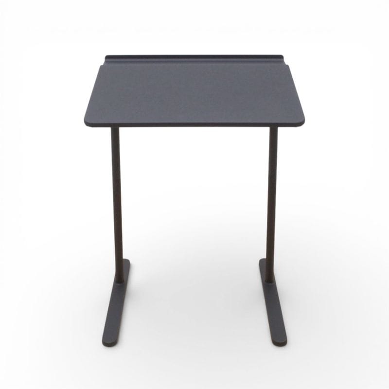 【中古】コクヨ ペルソ LTB-450TLE6A サイドテーブル ブラック W550 D465 H720 レザー張り パソコンテーブル 中古オフィス家具 EG17370