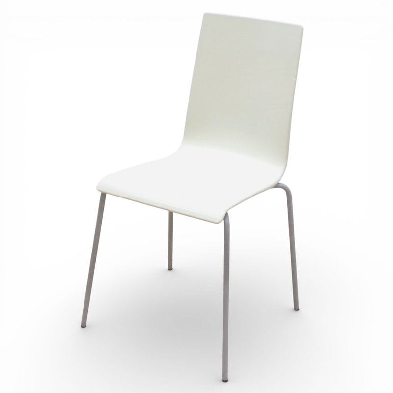 SOGO ミーティングチェア ホワイト スタッキングチェア 会議椅子 EG17729 中古 配送サイズ200