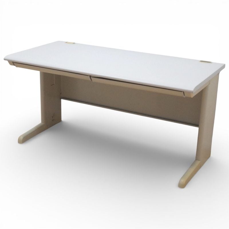 INABA イナバ DU-FPセット12平 255741 平デスク ホワイト 事務机