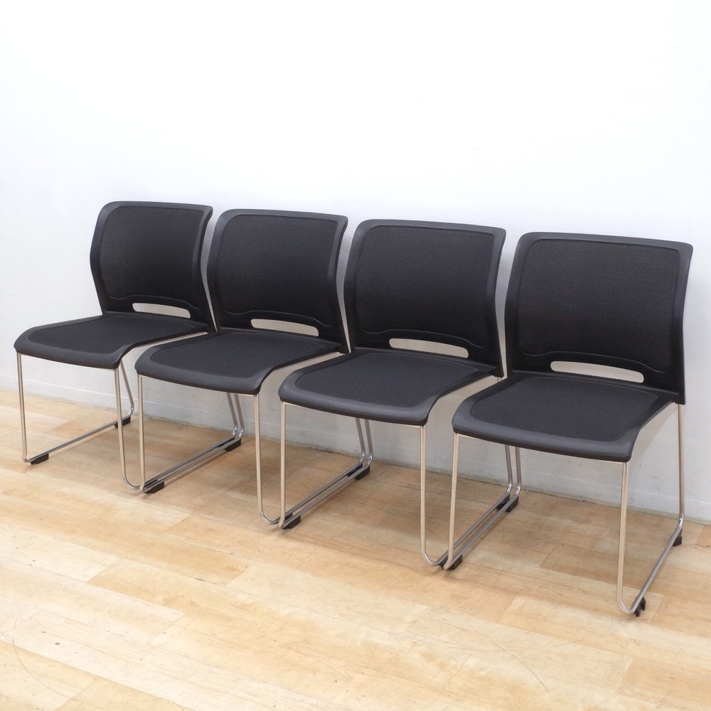 【4脚セット】コクヨ　スタッキングチェア　カラベル Caravel（カラベル）｜チェアー／ソファー｜コクヨファニチャー