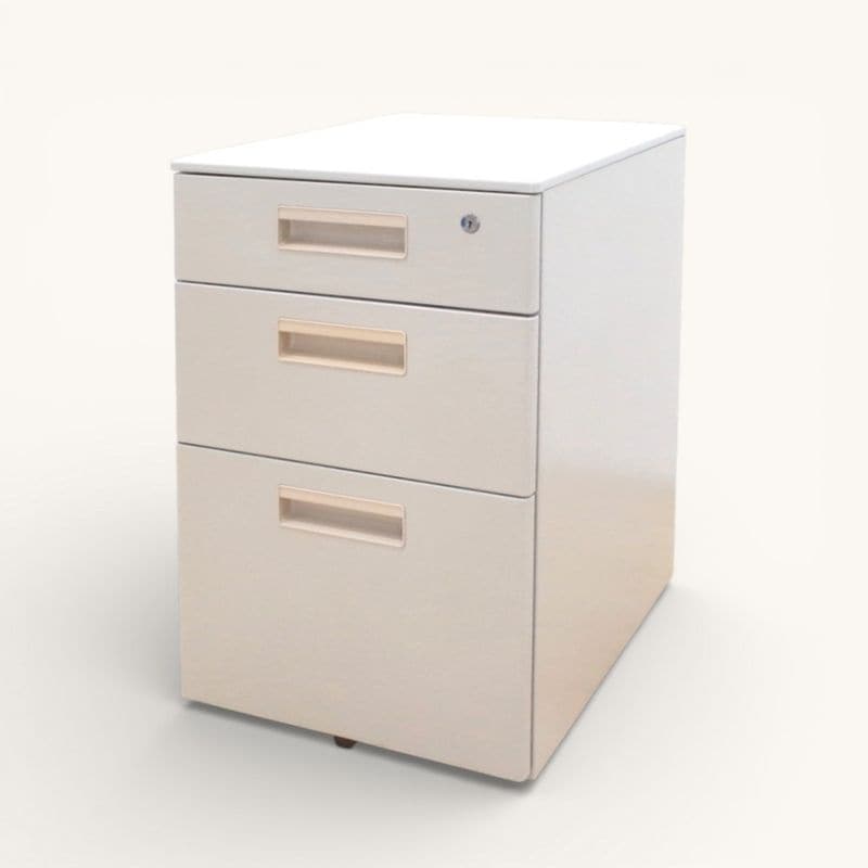 ジョインテックス 3段デスクインワゴン GTシリーズ ニューグレー インサイドワゴン EG17973 中古 配送サイズ180