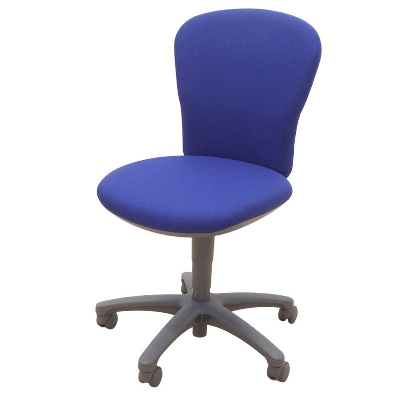 コクヨ レグノ2 オフィスチェア 2020年製 CRS-G210F4HSN65 ブルー 肘無し ローバック EG18101 中古 配送サイズ220