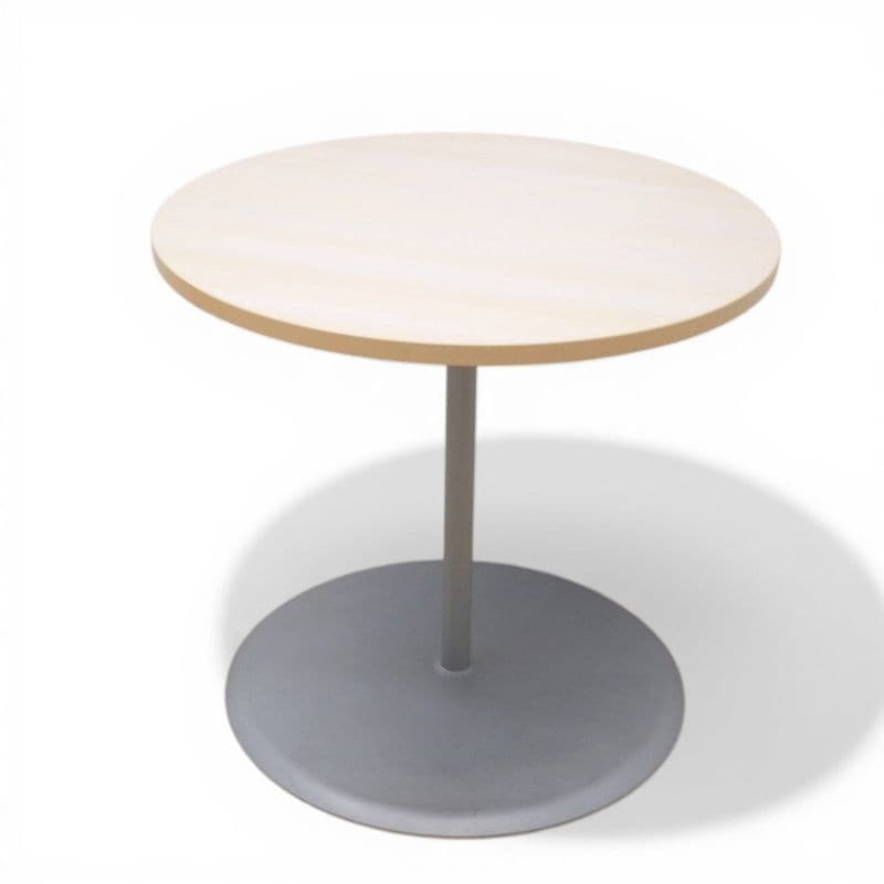 【中古】オカムラ  MS21AB-MG16 ラウンドテーブル ナチュラル W750 円形テーブル カフェテーブル 中古オフィス家具 EG18055