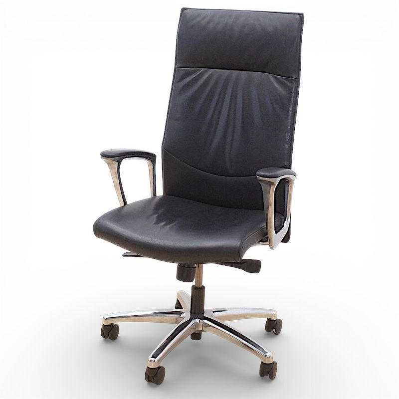 NITORI ニトリ リクライニング ワークチェア フォリスト 肘付き