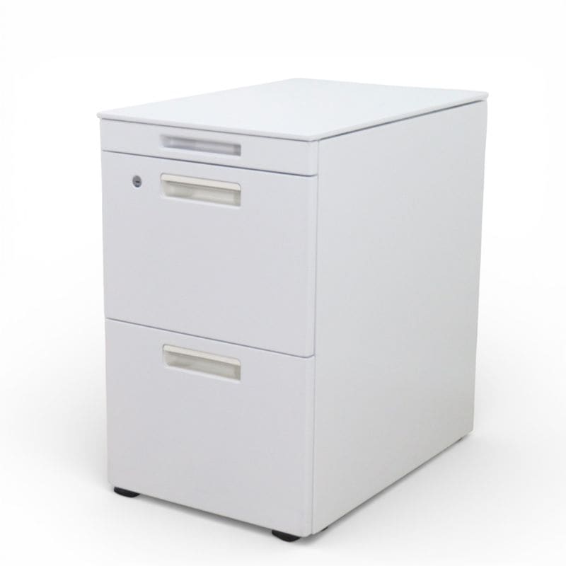 コクヨ 3段デスクワゴン GT  SD-GTZ46T3 SAW W400 D600 H650 ホワイト サイドキャビネット 中古 YH18072 配送サイズ180