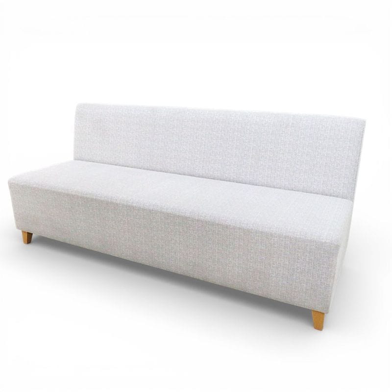 SOGO 3人用ソファ ライトグレー 幅1800 奥行730mm ロビーチェア リビングソファ AG18299 中古 配送サイズ350