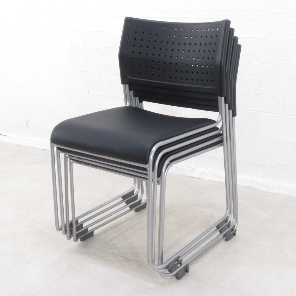 4脚セット背⁄樹脂 座⁄樹脂アイリスチトセ ミーティングチェア