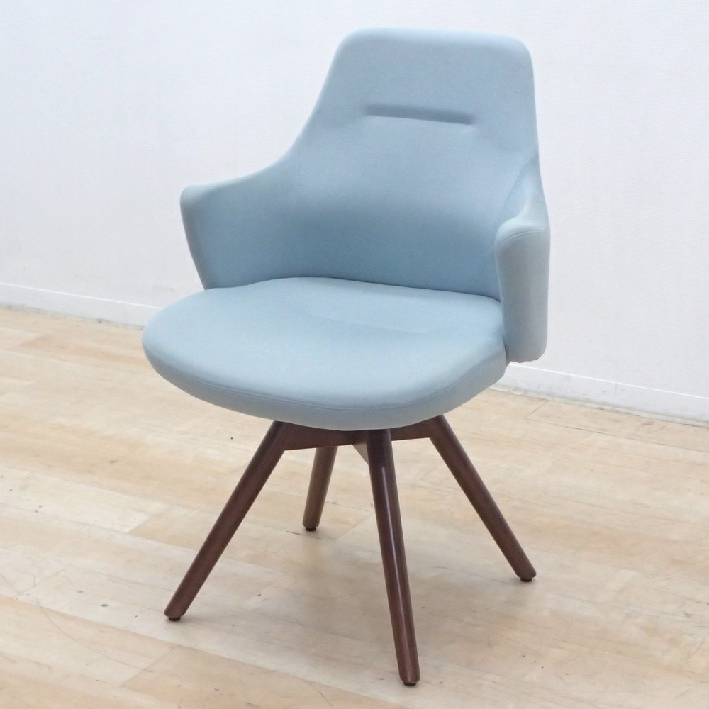 4脚セット】オカムラライブス カフェチェアダイニングチェア多目的チェア