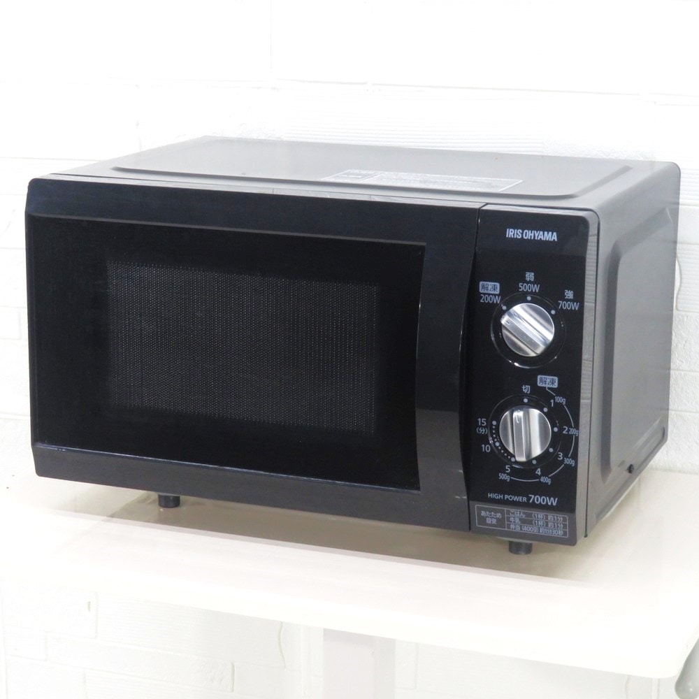 IRIS OHYAMA 単機能電子レンジ 黒 楽天市場】【公式】電子レンジ 18L フラット フラットテーブル