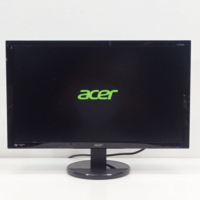 ※訳アリ acer エイサー 23.6インチモニター K242HQL 2021年製 フルHD 非光沢 動画観賞 OA機器 液晶ディスプレイ KK18154 中古オフィス家電 配送サイズ140 家財おまかせ便
