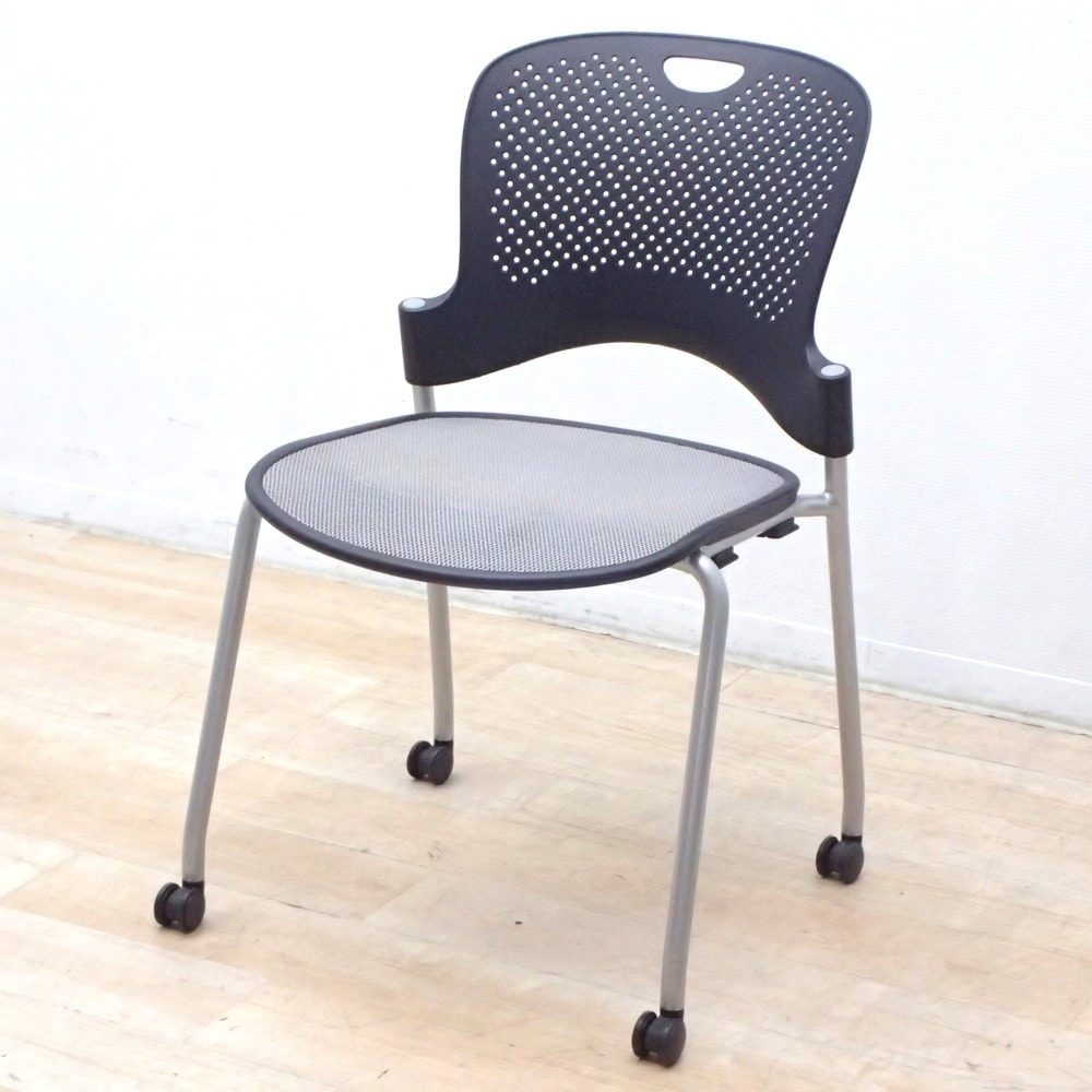 ハーマンミラー ケイパースタッキングチェア 美品中古 4脚セット】 ケイパーチェア 中古 ハーマンミラー スタッキングチェア