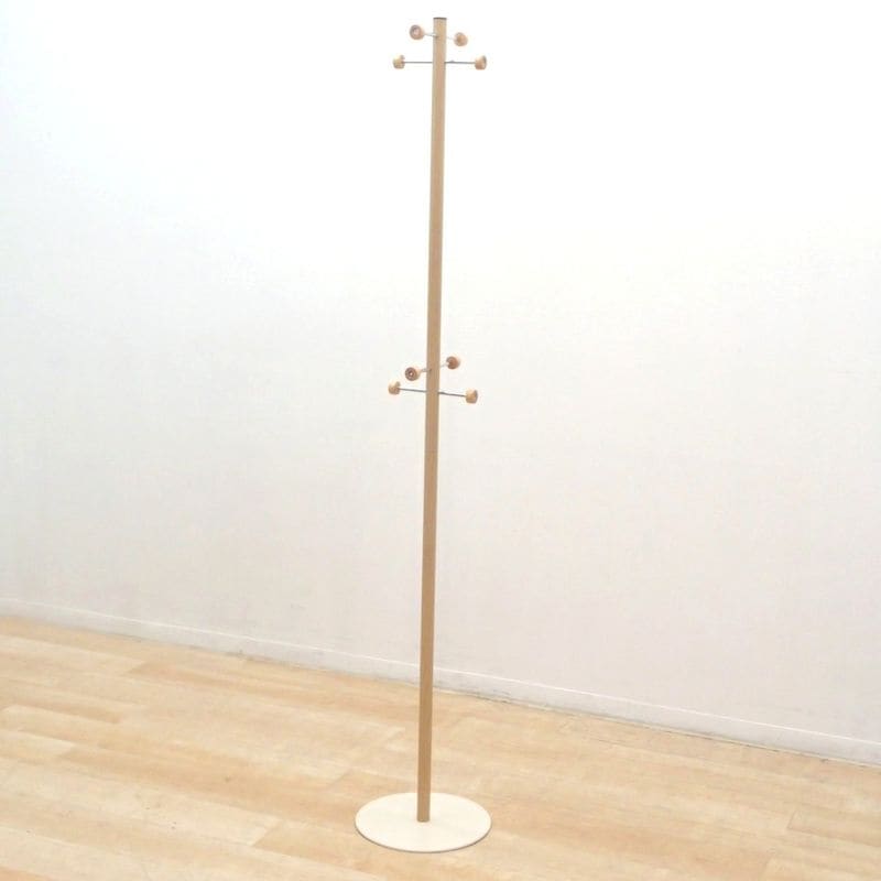 ポールハンガー ナチュラルコートハンガー EG18463 中古 配送サイズ250