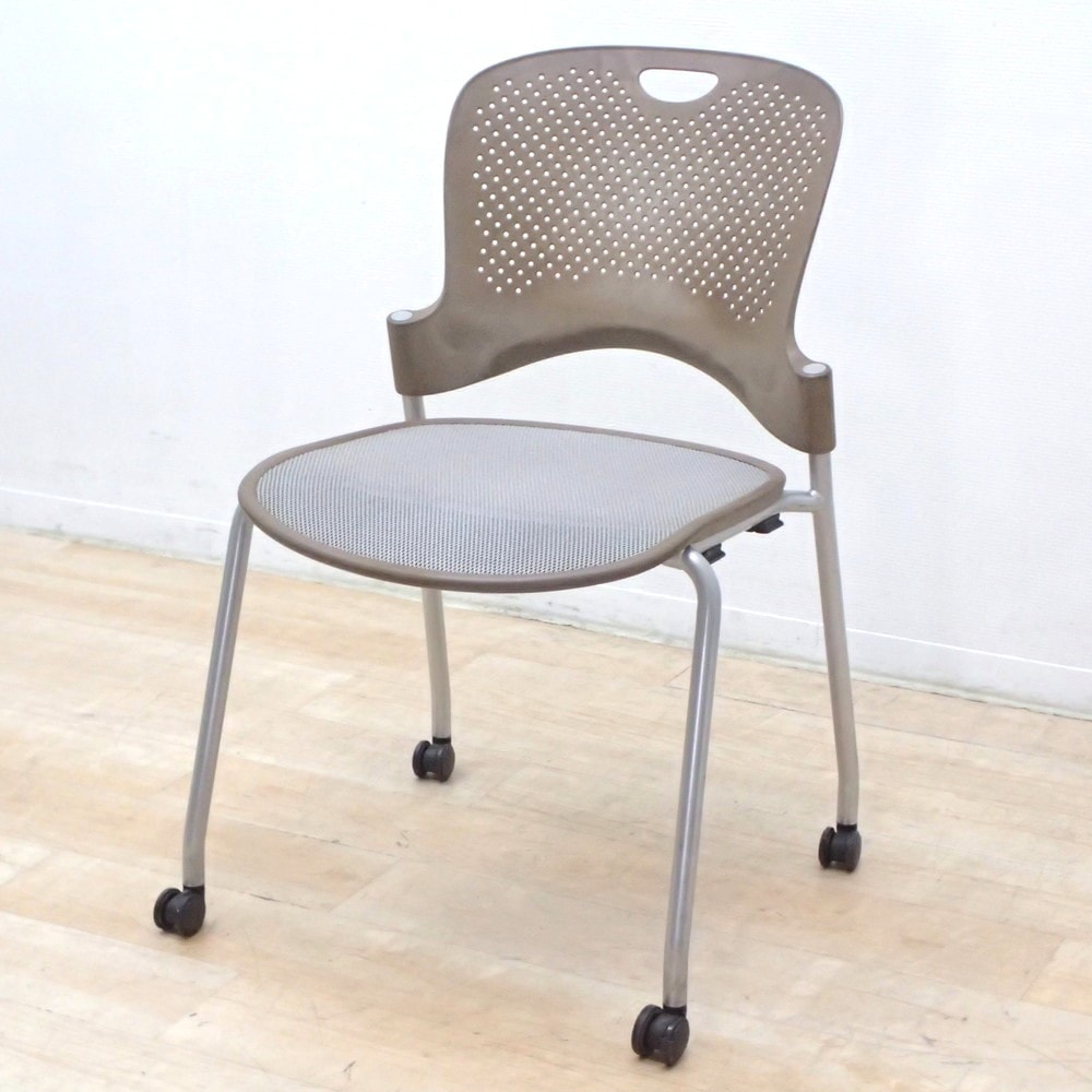 中古】ハーマンミラー ケイパーチェア スタッキング/フレックスネット 