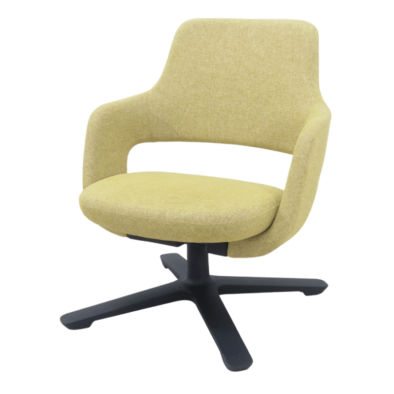 イケア IKEA KAUSTBY ダイニングチェア 木製 ブラック 肘無 椅子 イス