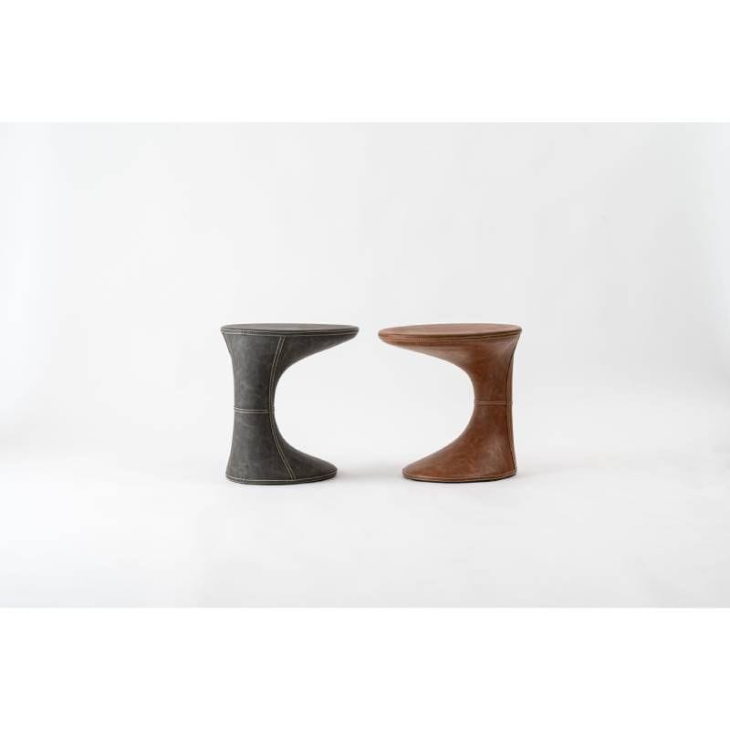 【新品】サイドテーブル ヴィンテージ グレー ブラウン BR002-000040【SS18】