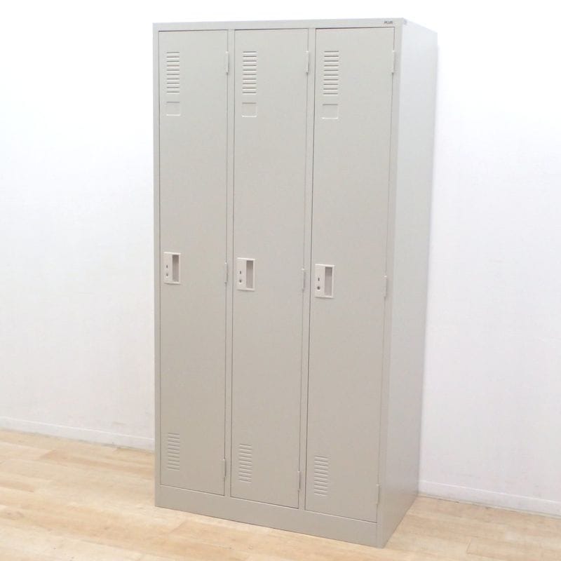 コクヨ KOKUYO LKロッカー 幅900 4人用ロッカー LK-4F1C グレー