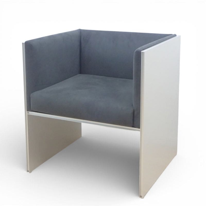 カッシーナ ixc. AIR FRAME 3003 スリムソファ デヴィッド・チッパーフィールド インターデコール 1人掛け 中古 AG18628-a 配送サイズ200 家財おまかせ便 