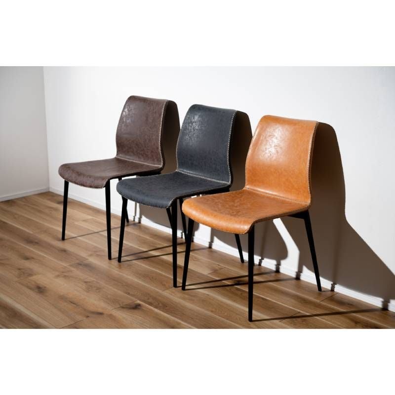 【新品】ダイニングチェア リビング ソフトレザー モダン カフェ BR002-000104【SS27】