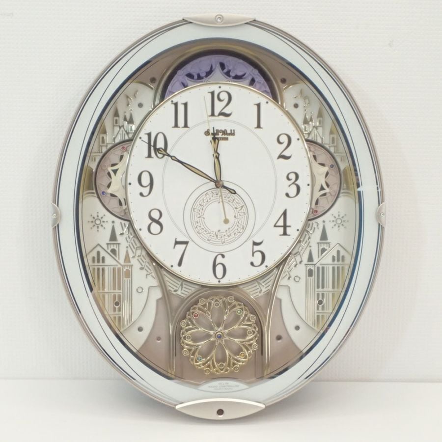 スワロスキー からくり時計 新品 希少品 SEIKO セイコー RE564B 掛時計