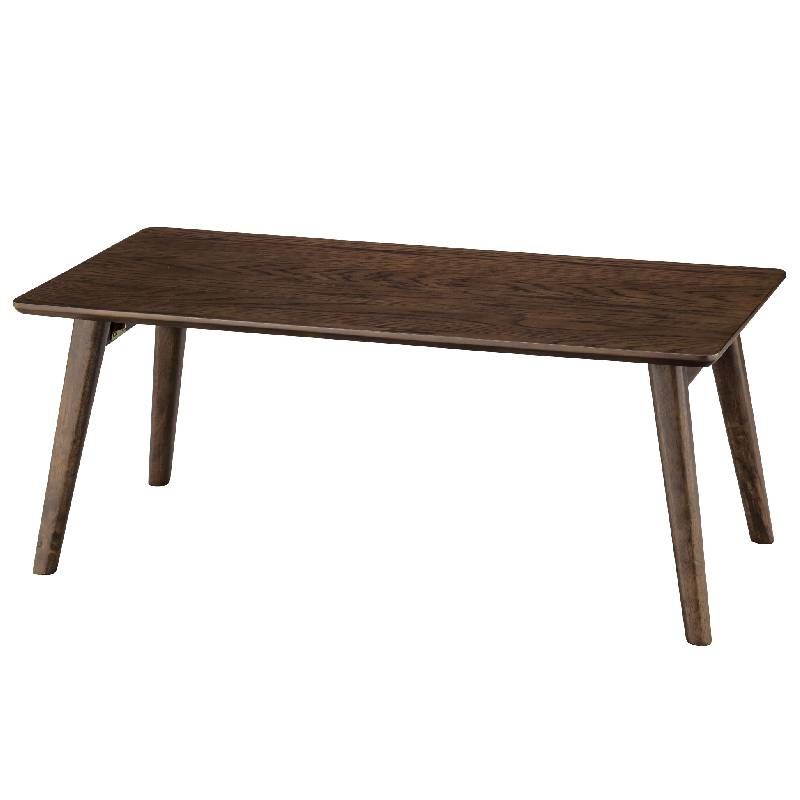 【新品】センターテーブル ローテーブル リビングテーブル 天然木 オーク材 おしゃれ ダイニング リビング シンプル 折りたたみ オフィス家具 BR002-000136【SS27】