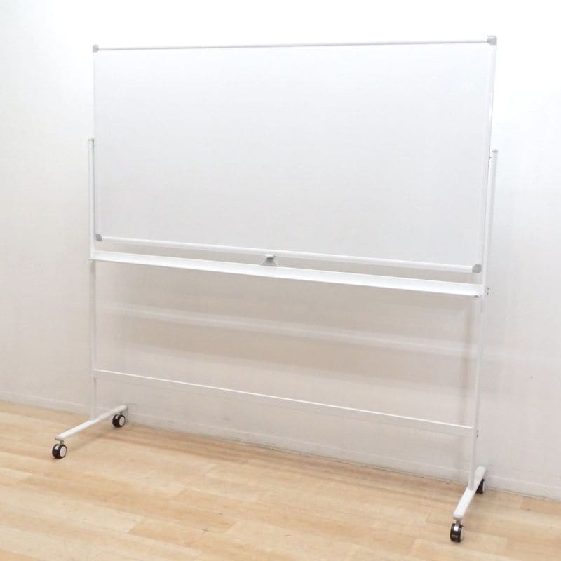 超お得‼　中古　ホワイトボード 移動式 両面 幅180cm 高さ90cm 超お得‼中古ホワイトボード 移動式 両面 幅180cm 高さ90cm