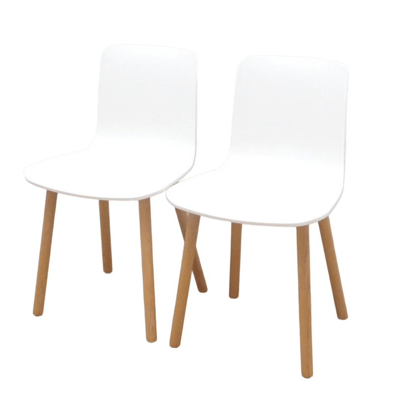 【SALE】2脚セット ヴィトラ ハルウッド ジャスパー・モリソン ミーティングチェア ホワイト KK18869 EG18869 中古 セット販売