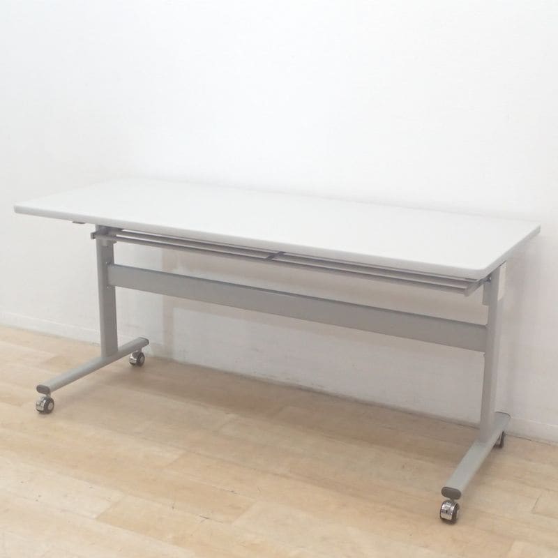 ライオン スタックテーブル LF-1560 ミーティングテーブル W1500 D600 KK18906 中古 配送サイズ350