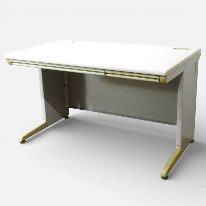 【SALE】オカムラ 平デスク SDシリーズ DS20LF MB51 ニューグレー  W1200 事務机  L字脚 AG18952 中古 配送サイズ300