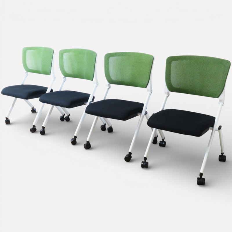 【新品4脚セット】弘益 KRM-430 ミーティングチェア アウトレット メッシュ リクライニング ネスティングチェア AG19041-2 送料はお問い合わせください。