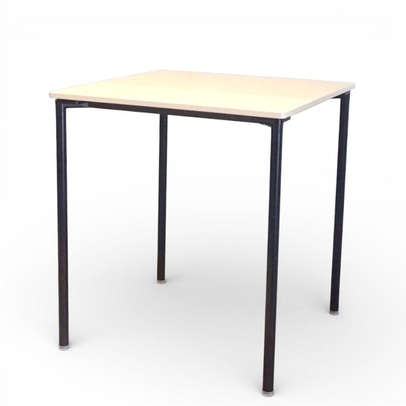 ハイテーブル W900 D900 H1000 ナチュラル スクエアテーブル ミーティングテーブル KK18879 中古 配送サイズ300