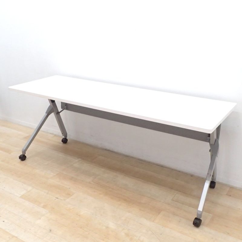 事務所　塾　会議室用　長テーブル１１個セット　中古出来れば引き取り限定 中古オフィステーブルの販売