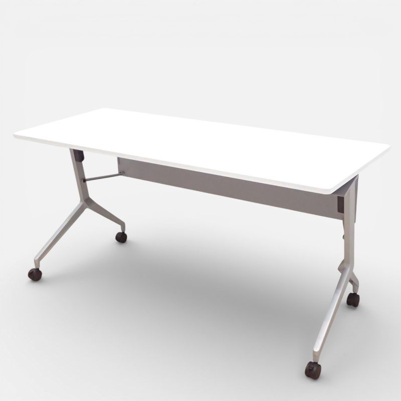 コクヨ リーフライン スタックテーブル KTT-1203PAWNN W1500 ホワイト 幕板付き KK19091 中古 配送サイズ350