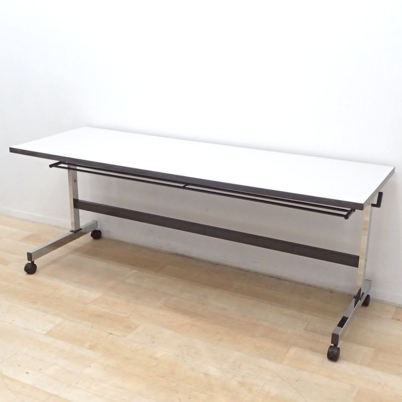 コクヨ スタックテーブル KT-S91N ホワイト W1800 網棚 KK19093 中古 配送サイズ350