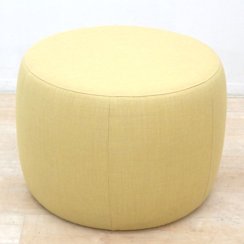 セイアローズ スツール イエロー W660 D660 H460 SEI ARROWS KK19088 中古 配送サイズ200