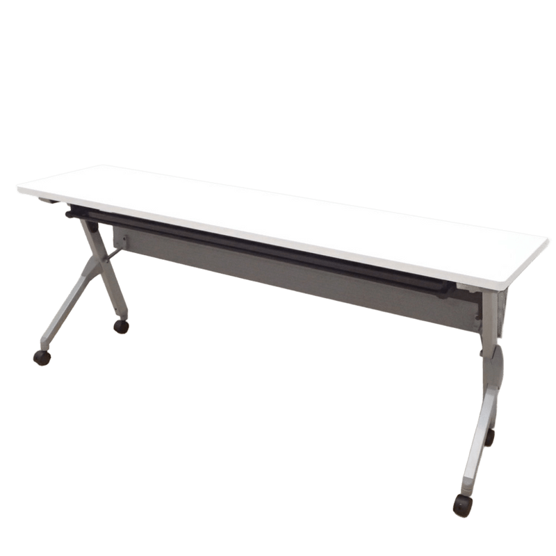 オカムラ フラプター 81F1AA MG99 スタックテーブル ホワイト EG19096 中古 配送サイズ350