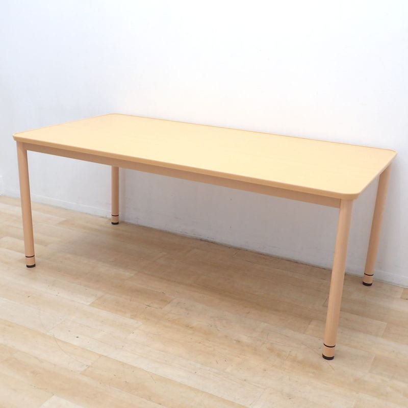 アール・エフ・ヤマカワ 介護用テーブル RFKTB-NA-L ナチュラル KK13526 KK13567 中古 配送サイズ350