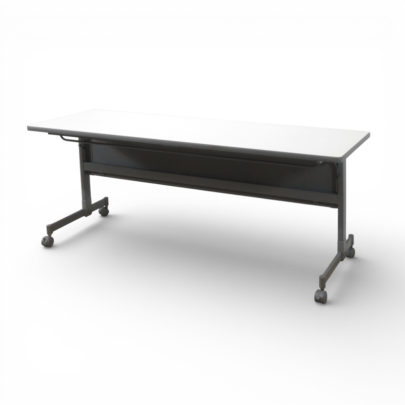 【SALE】コクヨ サイドスタックテーブル KTT-S601F1 ニューグレー W1800 D600 長机 フォールディング  会議机 中古 YH AG19139 配送サイズ350