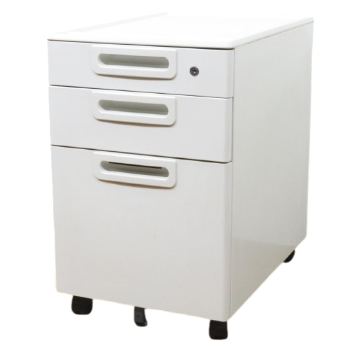 イケア IKEA ERIK 3段ワゴン ホワイト 収納ワゴン デスクワゴン ワゴン